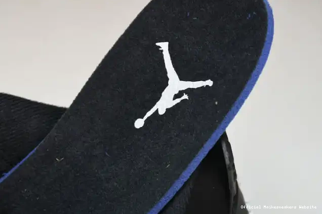 Official Maikesneakers Black Retro Jordan 4 CT8527-018 Game Royal 0617
